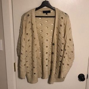 Lumiere oversize knit sweater